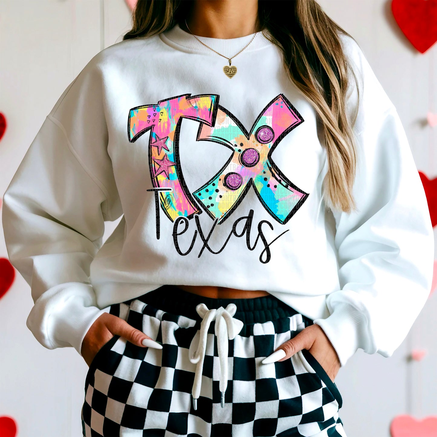 Neon Splashes 50 States- DTF Transfer