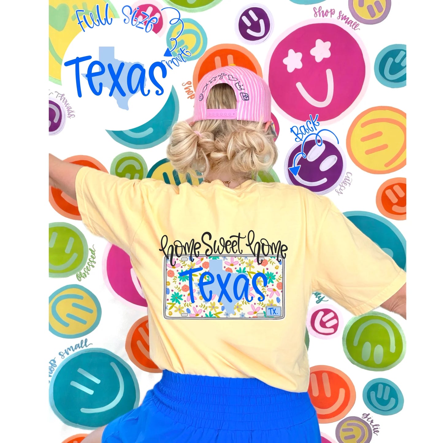 Home Sweet Home Texas SET-DTF Transfer