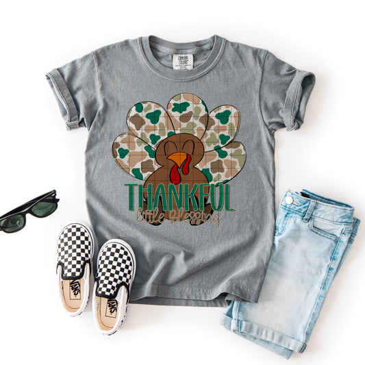 Thankful little blessing Camo- DTF Transfer