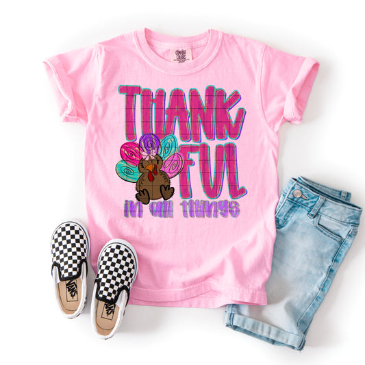 Thankful in all things- DTF Transfer