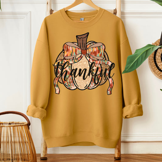 Thankful pumpkin- DTF Transfer