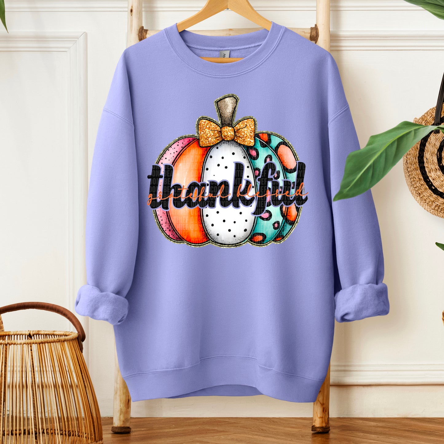 Thankful Pumpkin- DTF Transfer