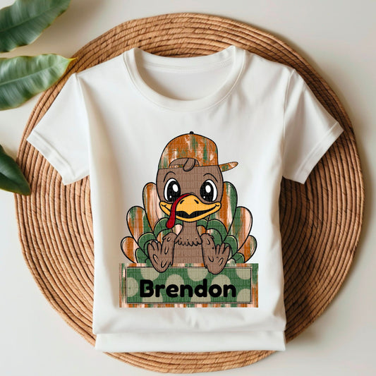 Boy Turkey Custom-DTF Transfer