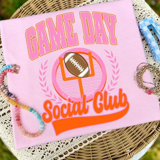 Game Day Social Club -DTF Transfer