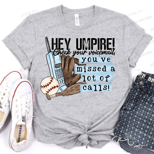 Hey Umpire! Baseball-DTF Transfer