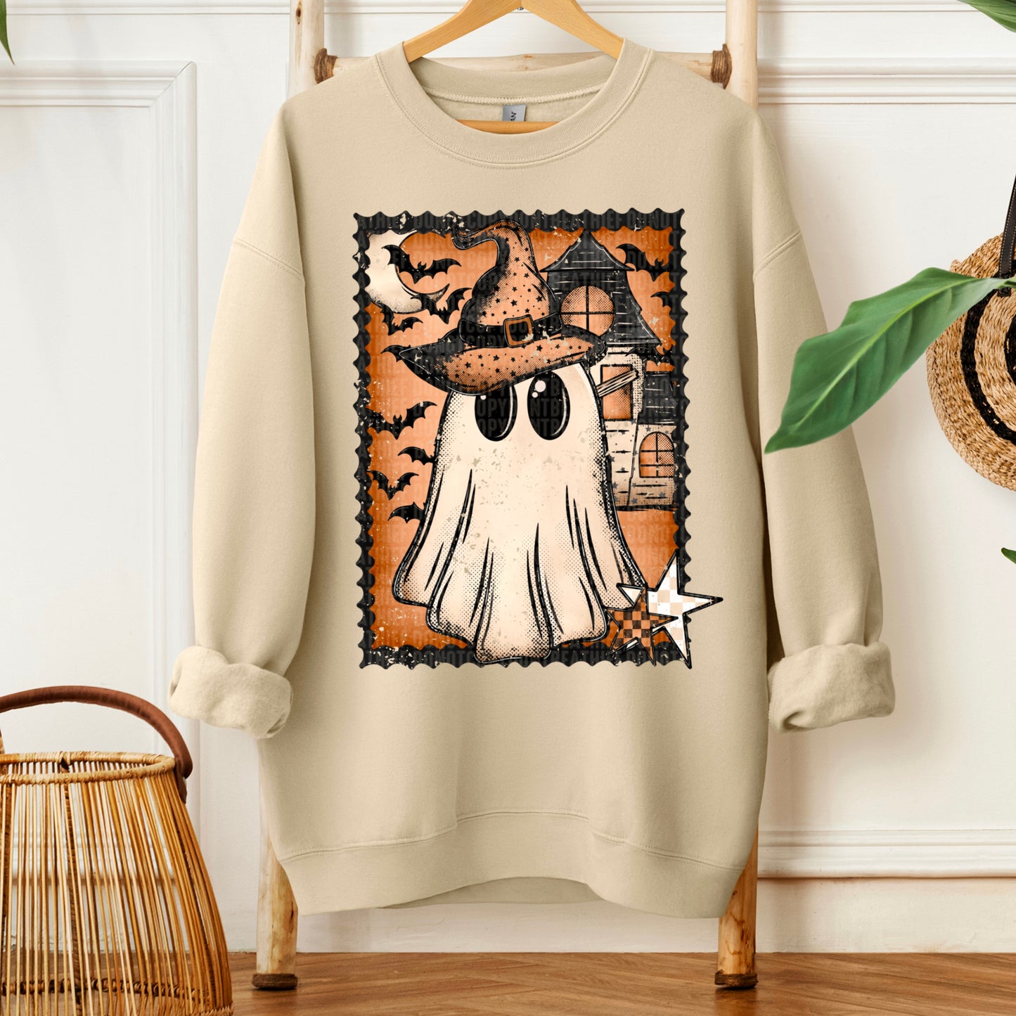 Vintage ghost- DTF Transfer