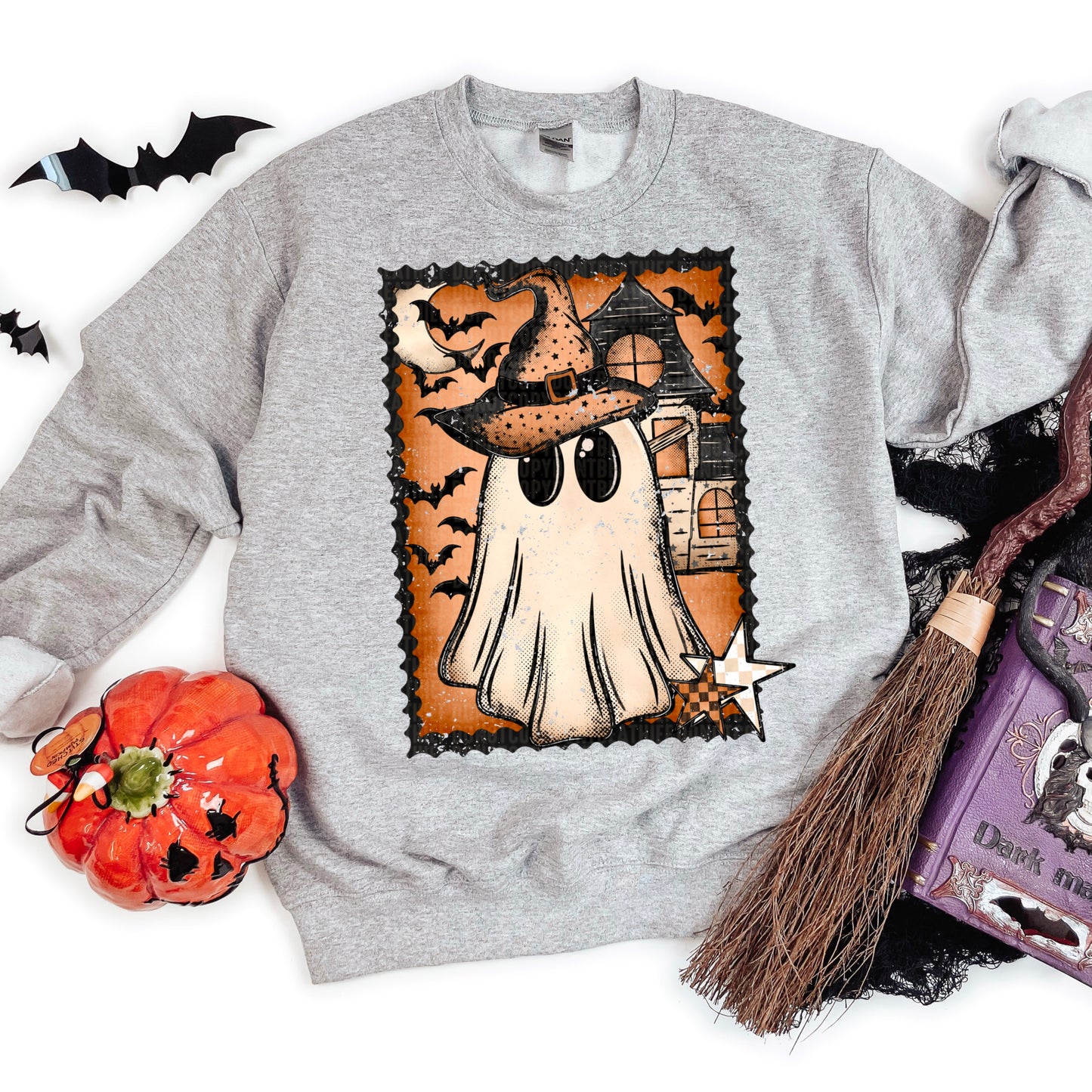 Vintage ghost- DTF Transfer