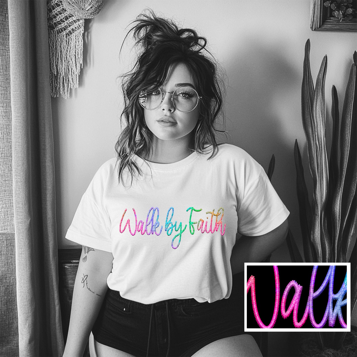 Walk by Faith-DTF Transfer