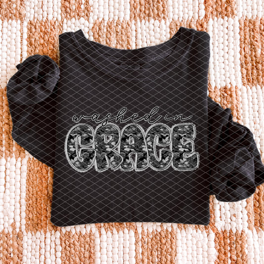 Washed in Grace- DTF Transfer