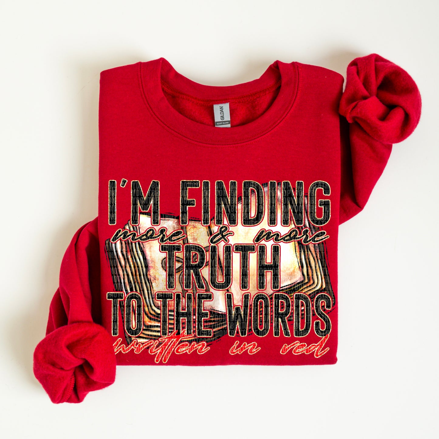 I'm finding more & more truth to the words written in red- DTF Transfer