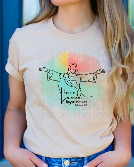 You Are Loved Beyond Measure RC - DTF Transfer