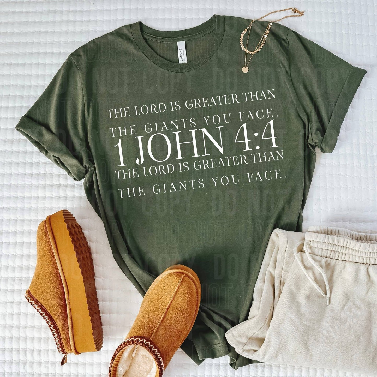 1 John 4:4- DTF Transfer