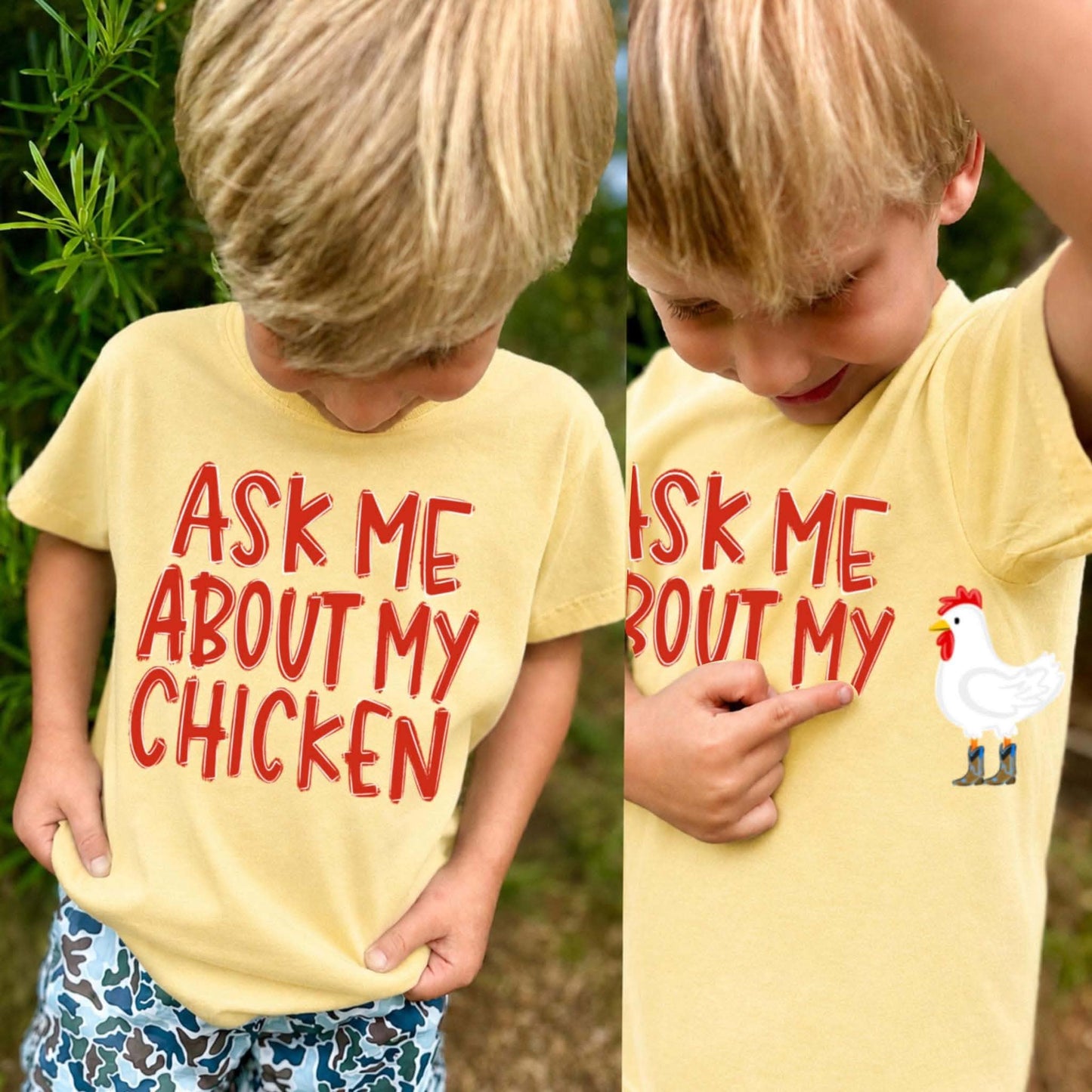 Ask me about my chicken- DTF Transfer