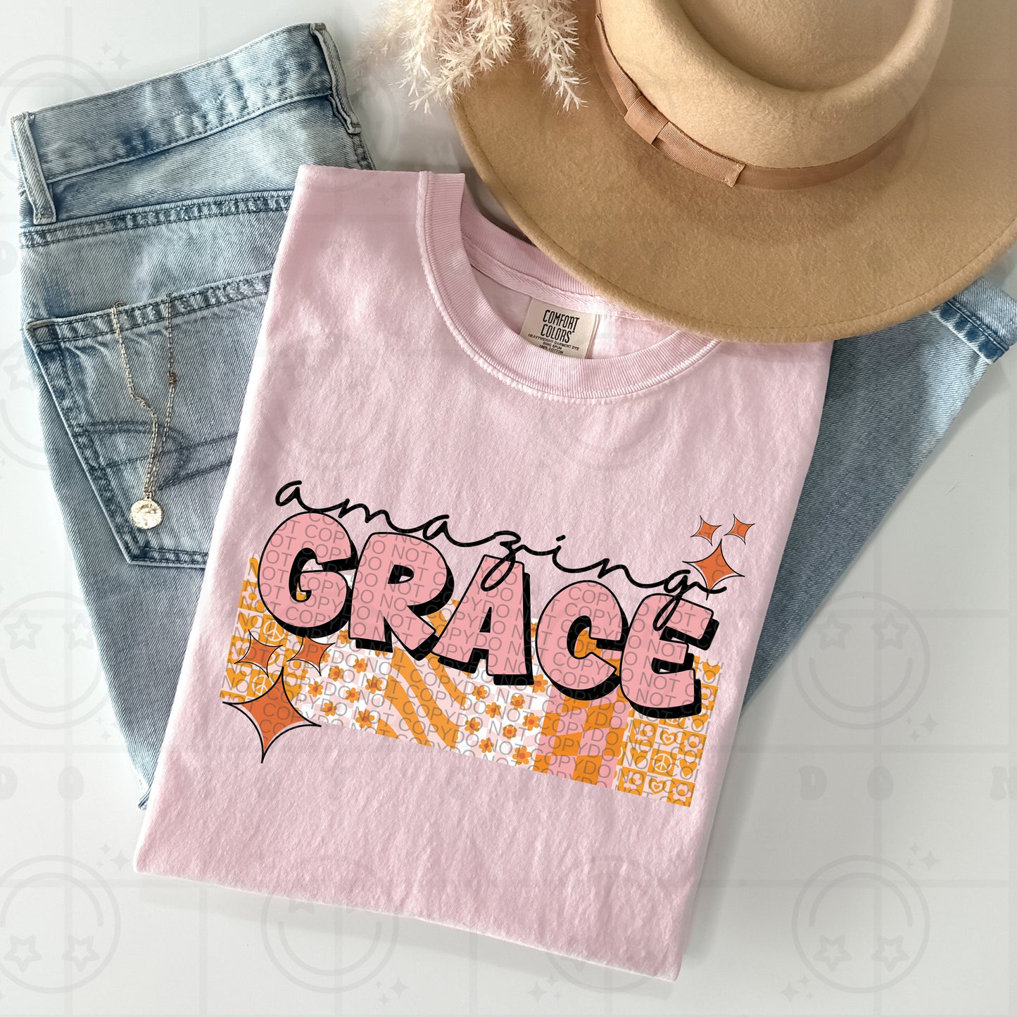 Amazing Grace-DTF Transfer
