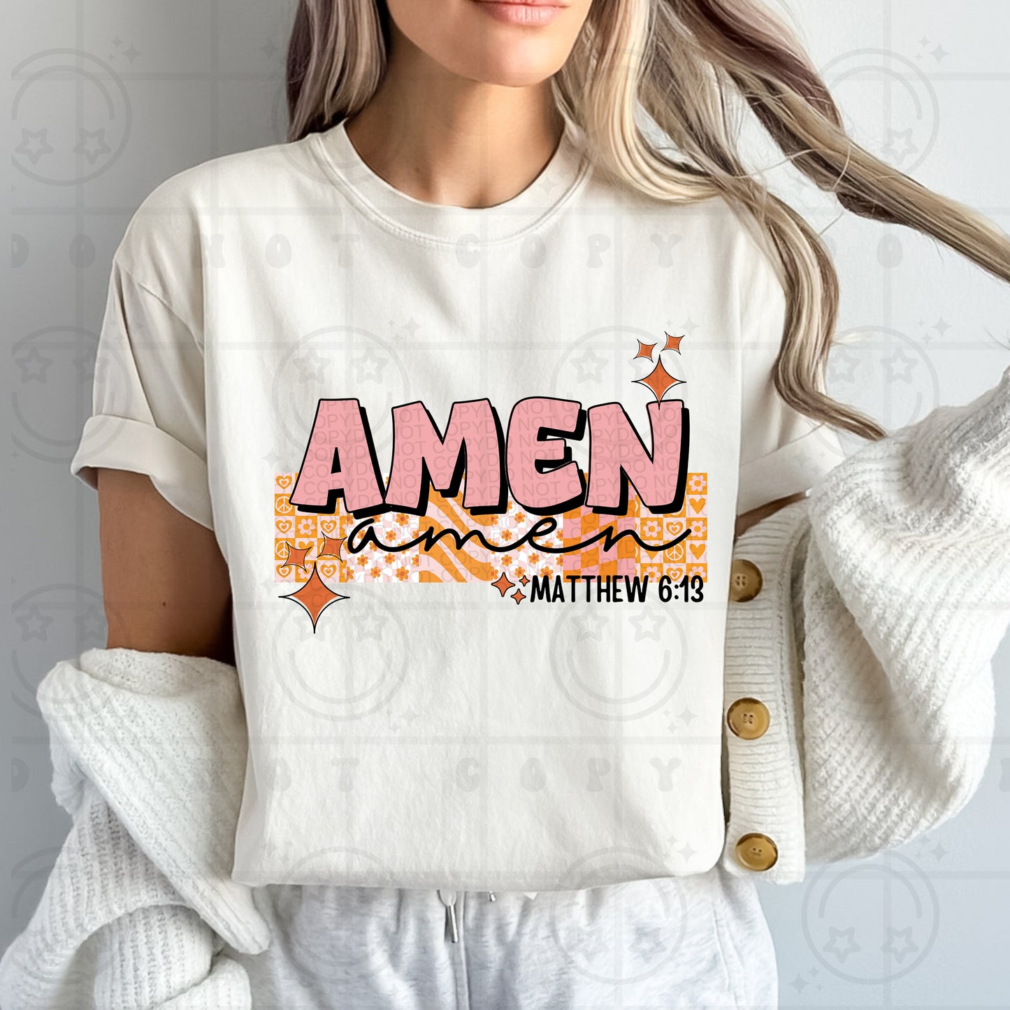 Amen Matthew 6:13-DTF Transfer