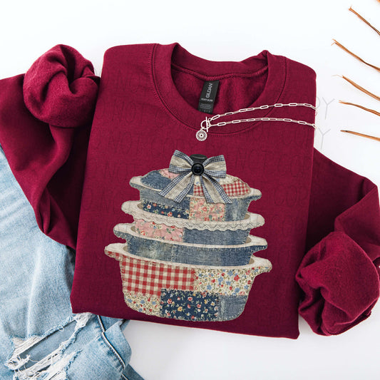 Quilted bake wear- DTF Transfer