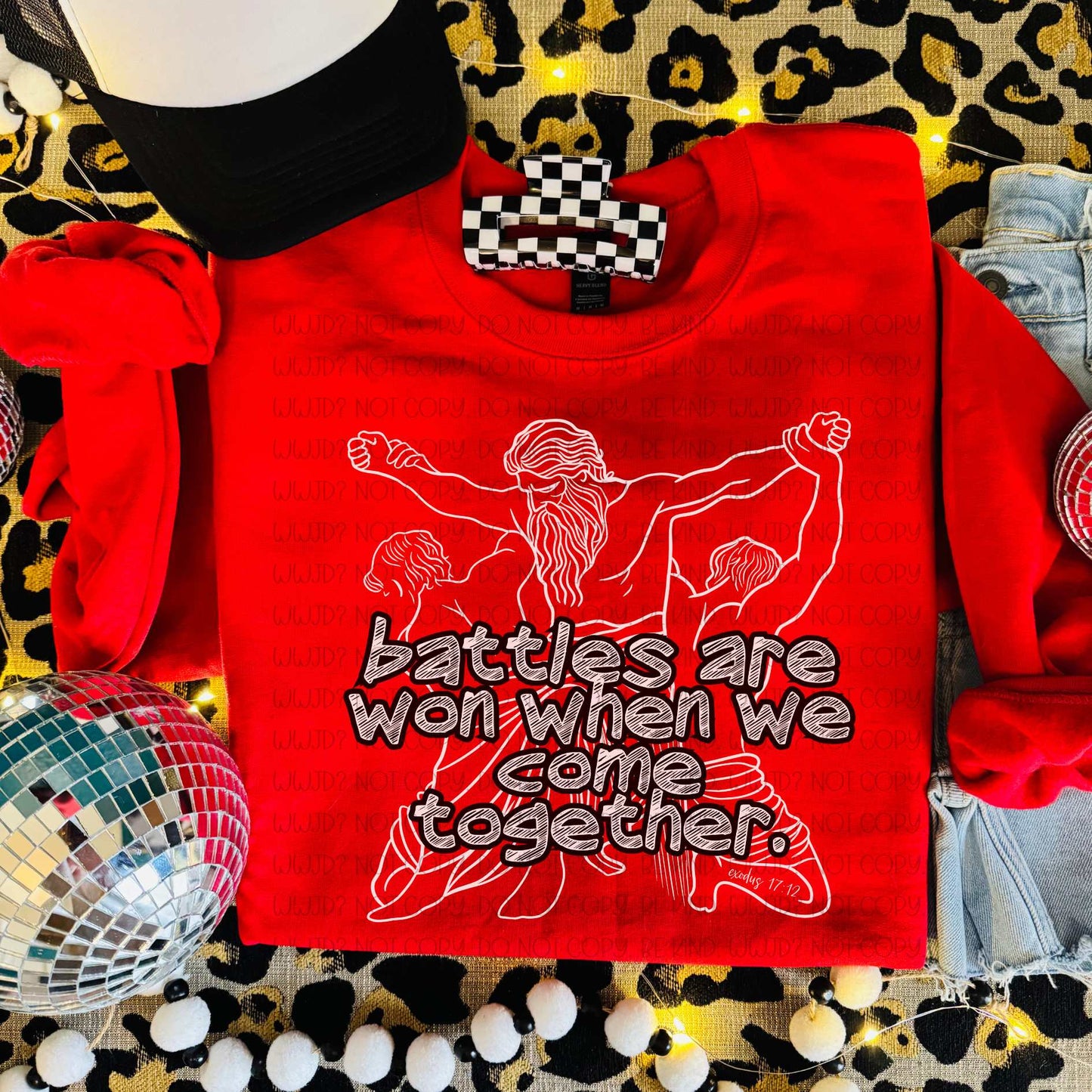 Battles are won when we come together- DTF Transfer