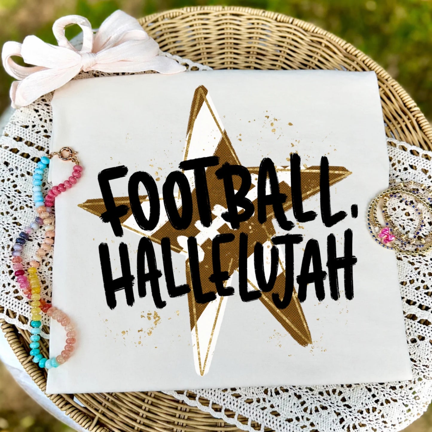 Football Hallelujah Black - DTF Transfer
