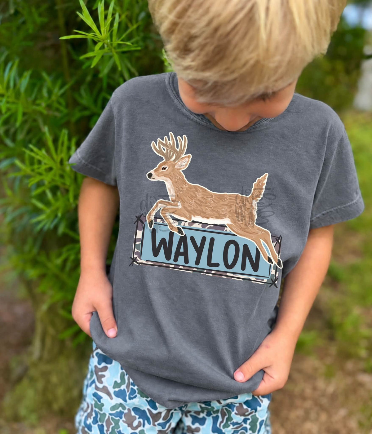 Boy Deer - CUSTOM- DTF transfer