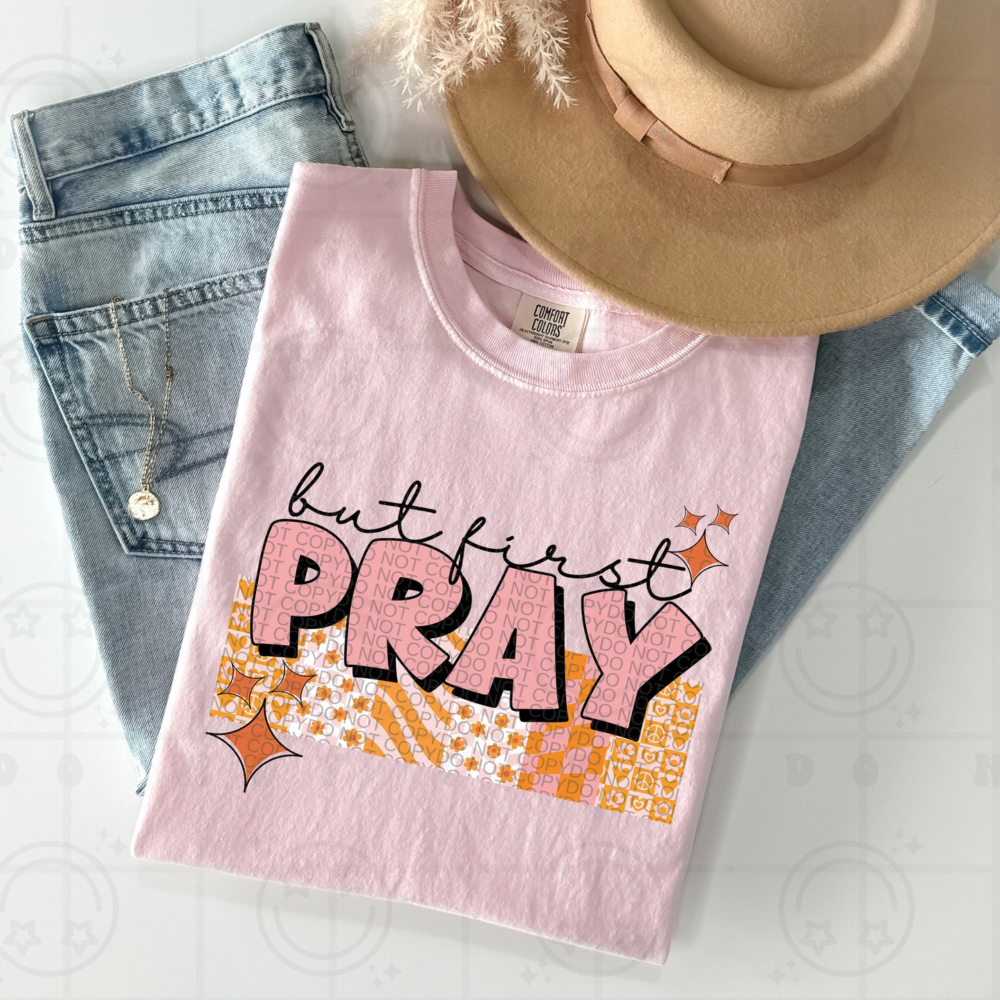 But first pray-DTF Transfer