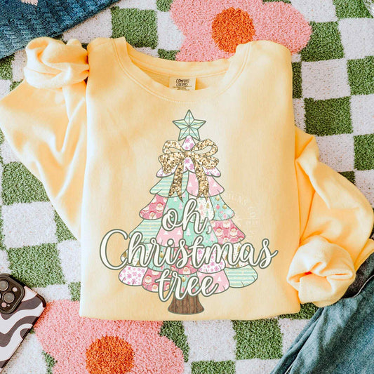 Oh Christmas Tree- DTF Transfer