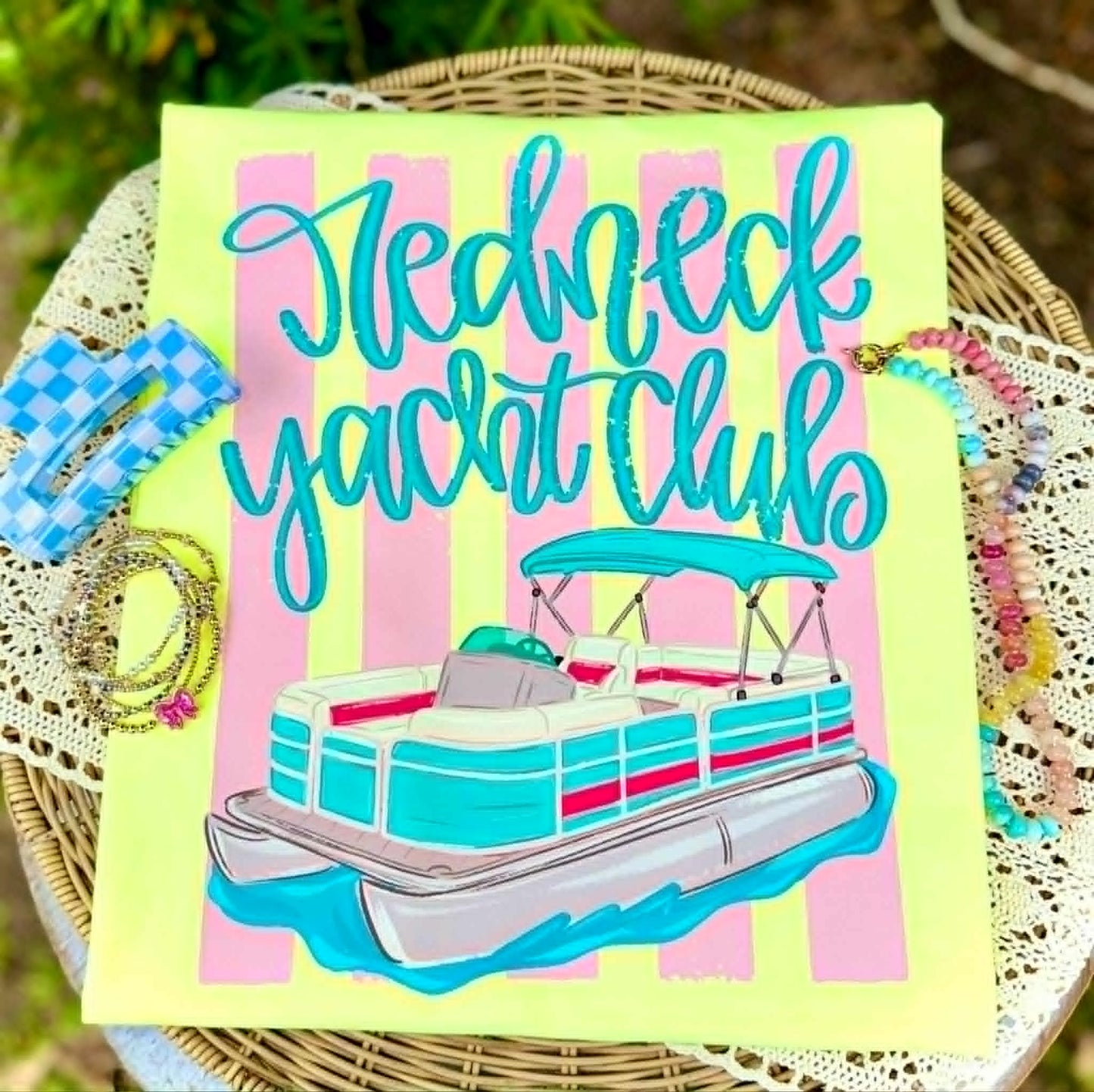 redneck yacht club- DTF Transfer
