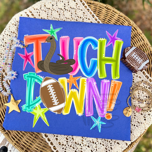 Touchdown Cobras - DTF Transfer