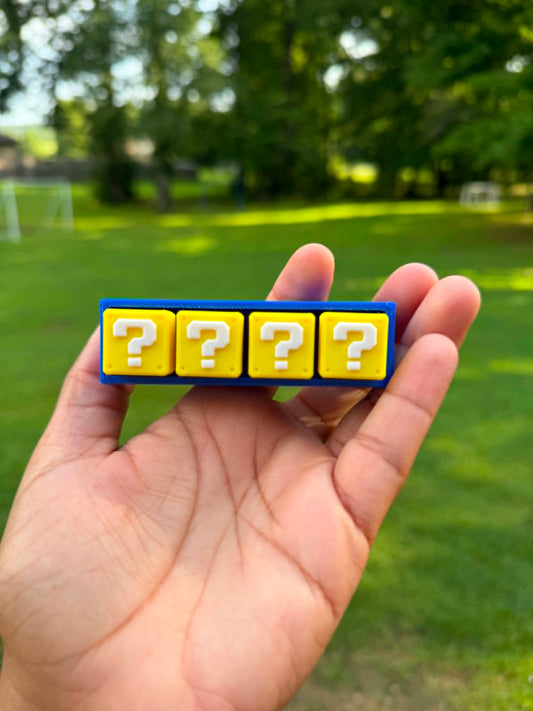 Question Mark Clicker - 3D Printed