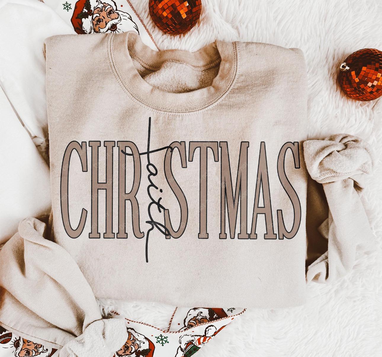 Faith - Christmas-DTF Transfer