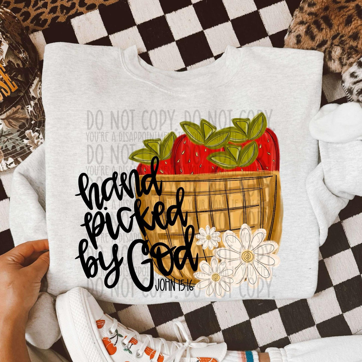 Hand picked by God John 15:16-DTF Transfer