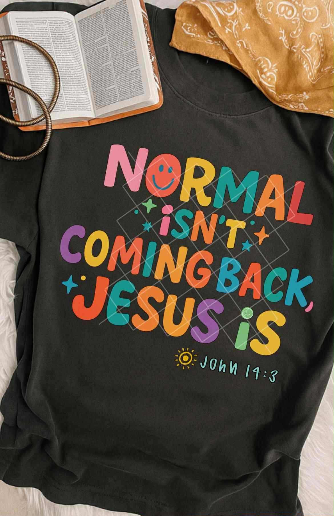 Normal isn't coming back Jesus is John 14:3-DTF Transfer