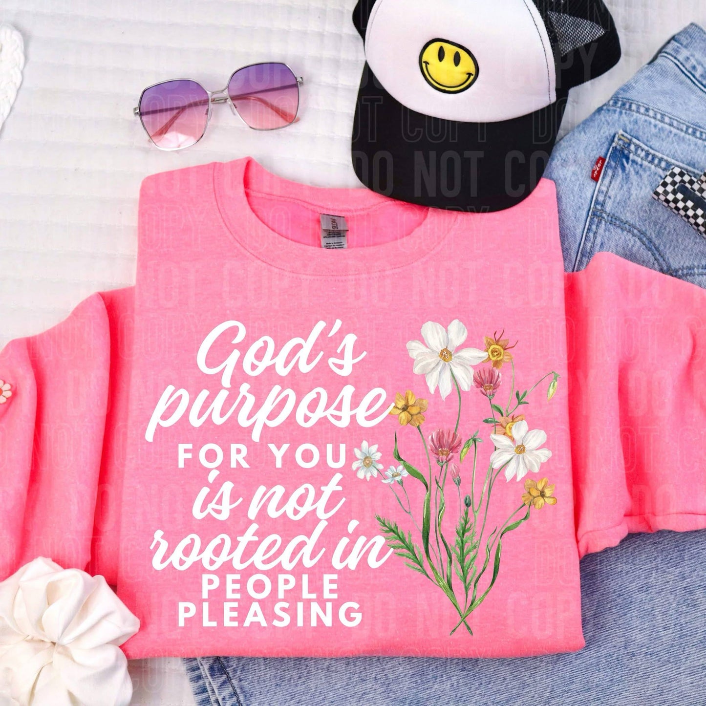 Gods Purpose -DTF Transfer