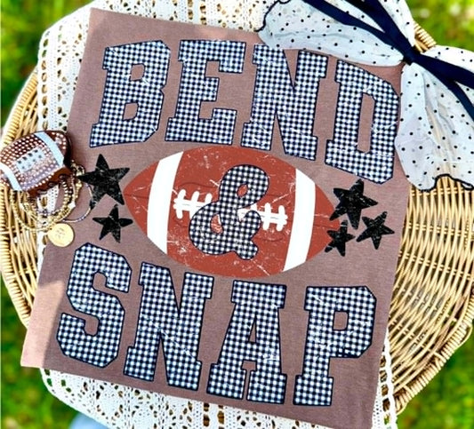 Bend & Snap Football - DTF Transfer