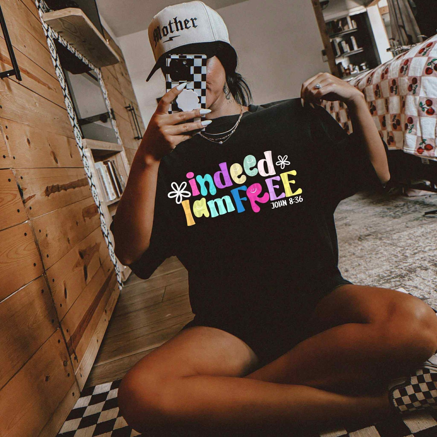 Indeed I am free- DTF Transfer