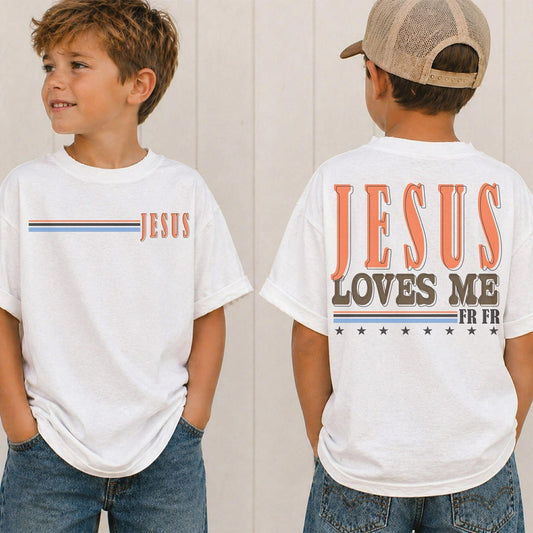 Jesus Loves Me FR FR-SET- DTF Transfer