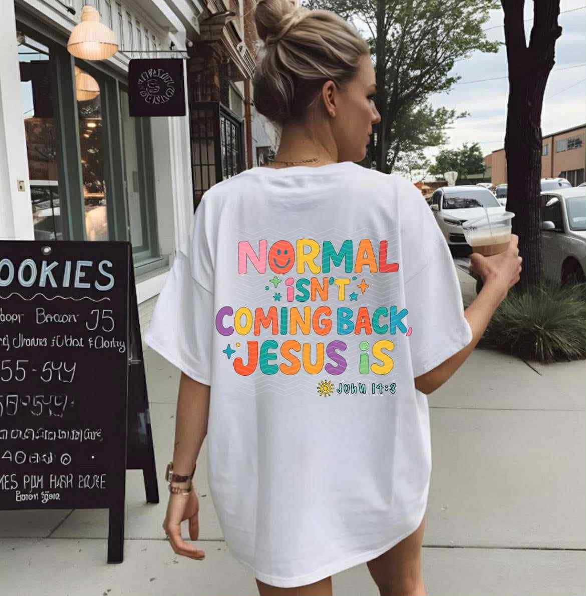 Normal isn't coming back Jesus is John 14:3-DTF Transfer