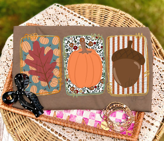 Fall Things Trio - DTF Transfer