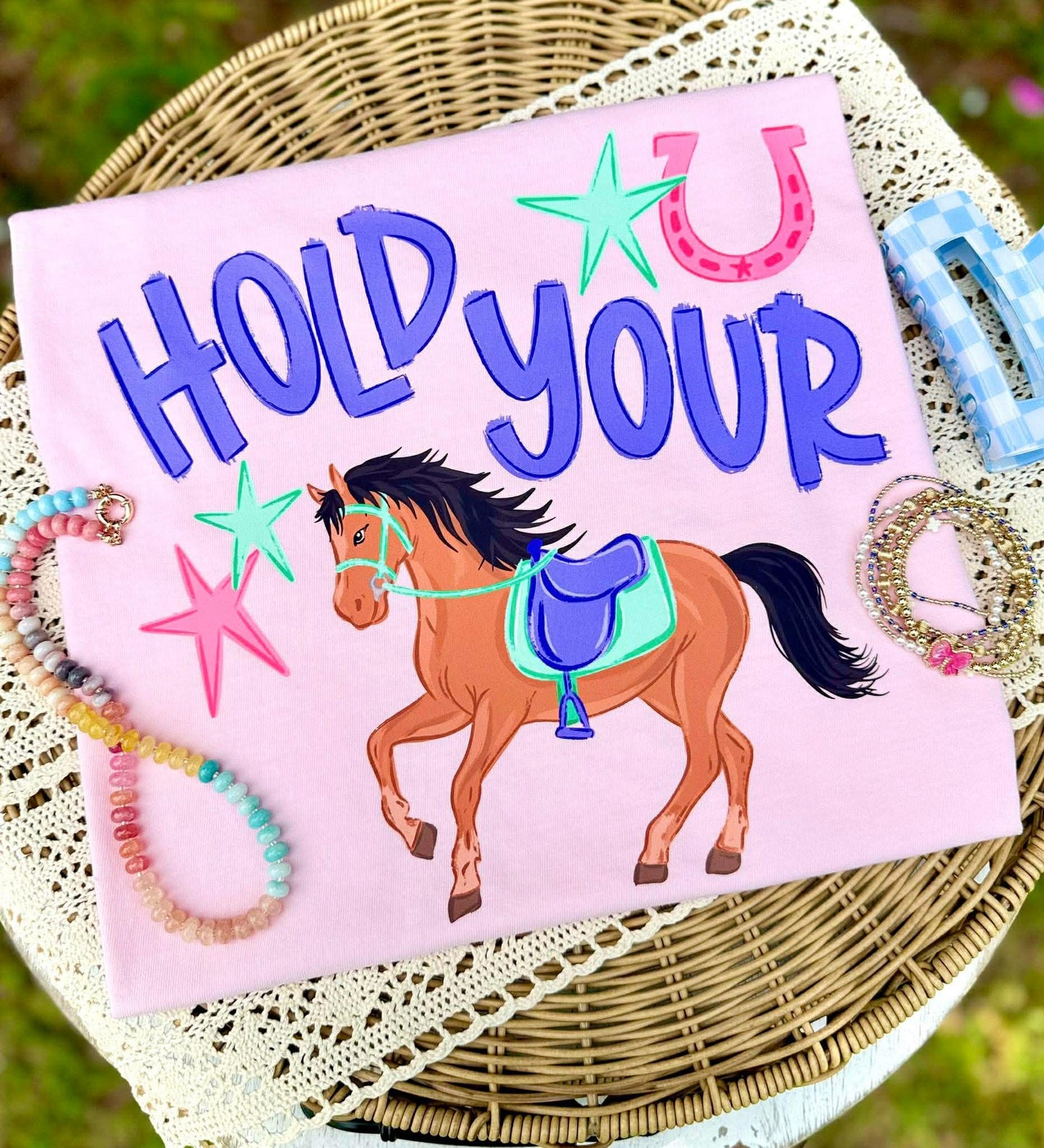 Hold your horses- DTF Transfer