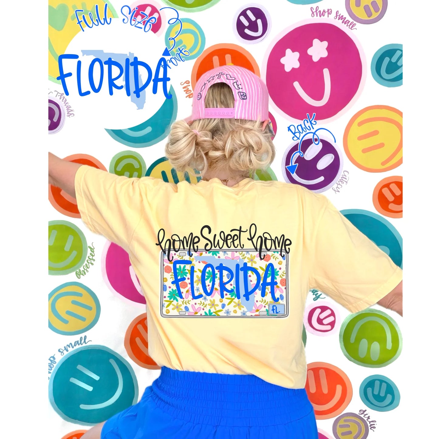 Home Sweet Home Florida SET-DTF Transfer