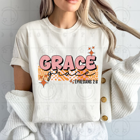Grace Ephesians 2:8-DTF Transfer