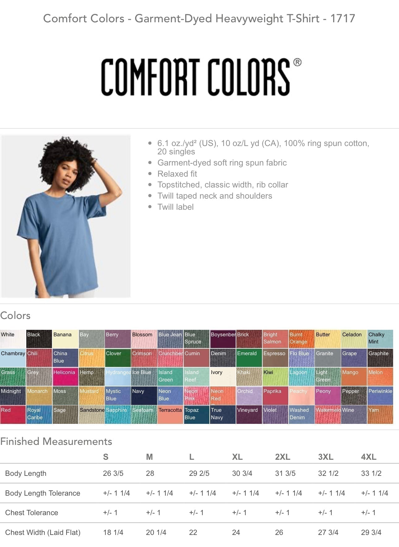 Jesus is King- Comfort Color