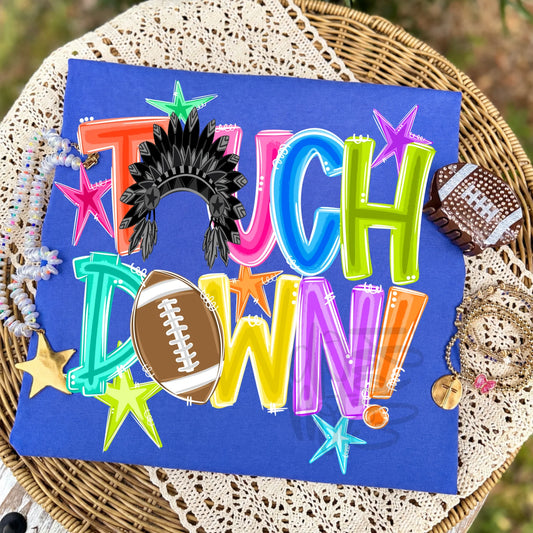 Touchdown Warrior - DTF Transfer