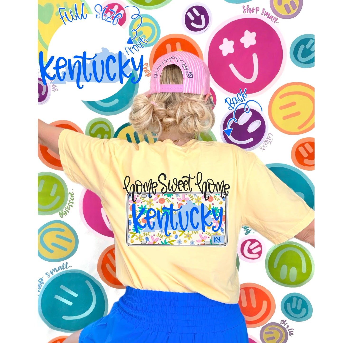 Home Sweet Home Kentucky SET-DTF Transfer