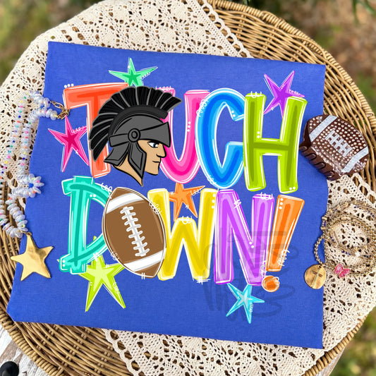 Touchdown Trojans - DTF Transfer