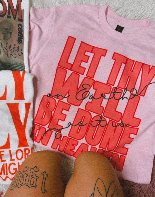 Let thy will be done in Heaven- DTF Transfer