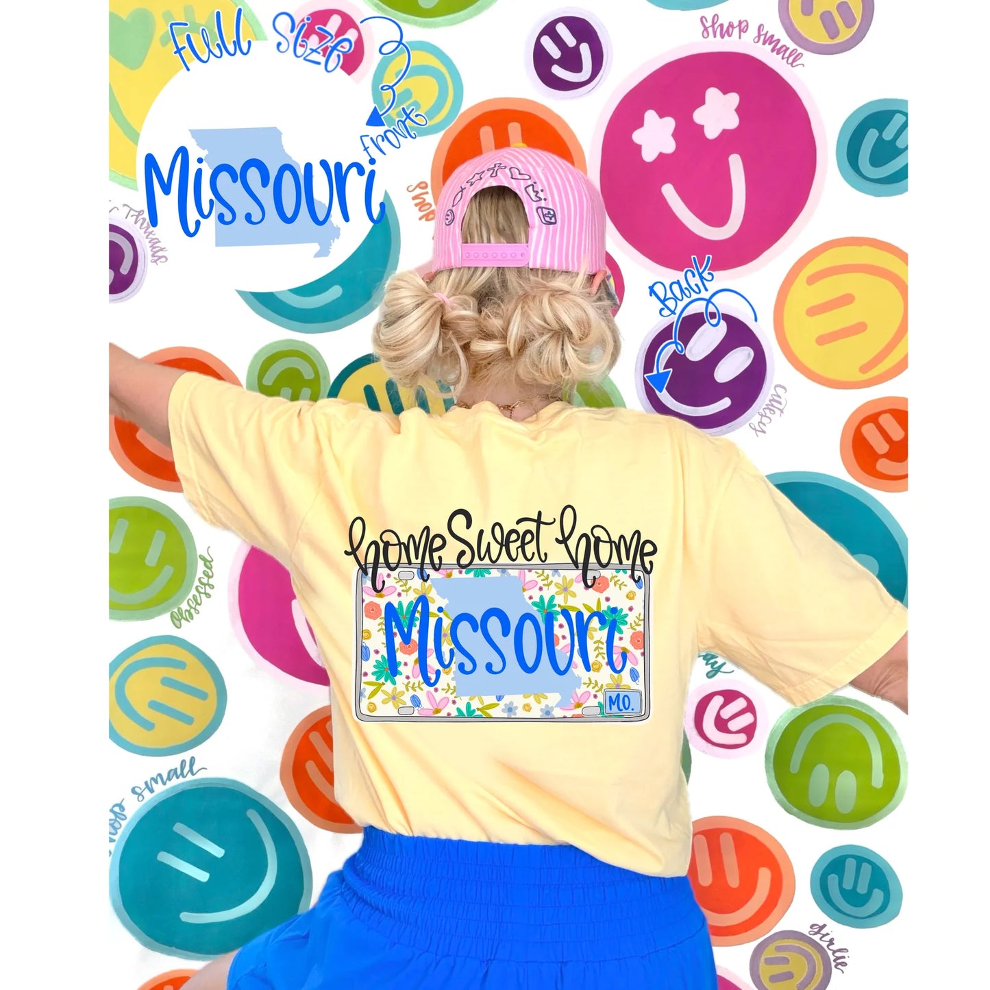 Home Sweet Home Missouri SET-DTF Transfer