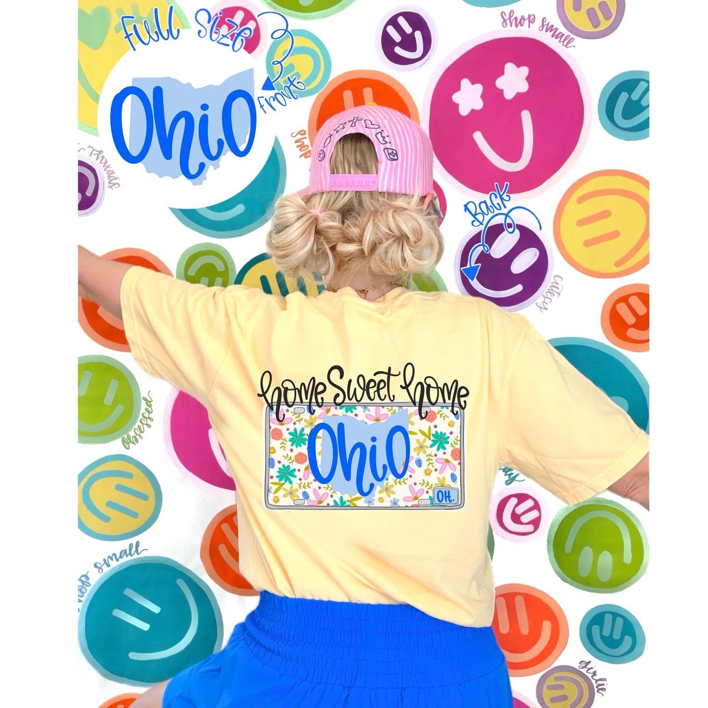 Home Sweet Home Ohio SET-DTF Transfer