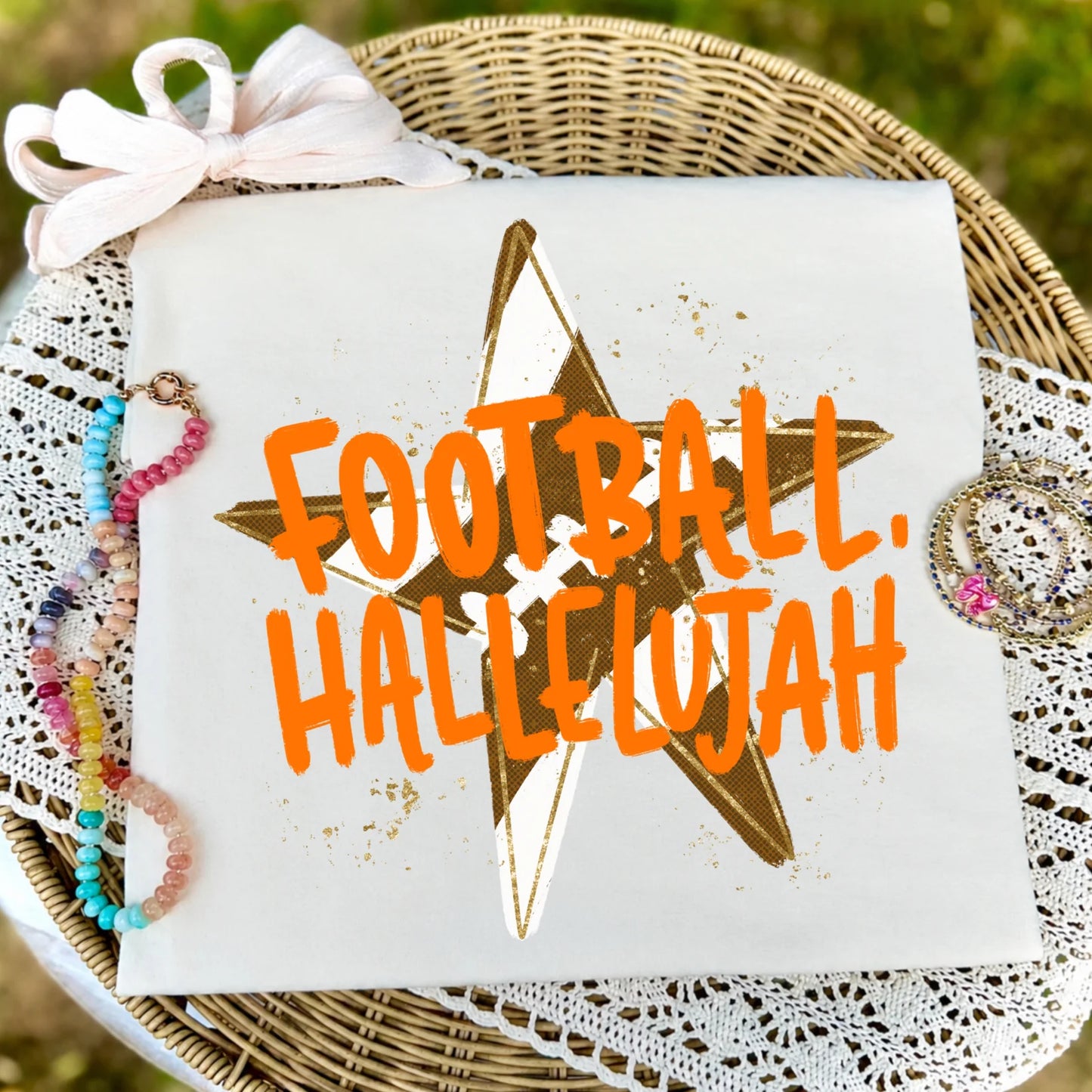 Football Hallelujah Orange - DTF Transfer
