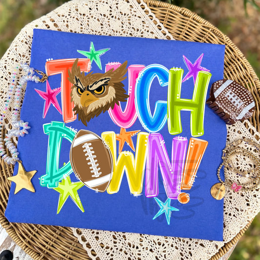 Touchdown Owls - DTF Transfer
