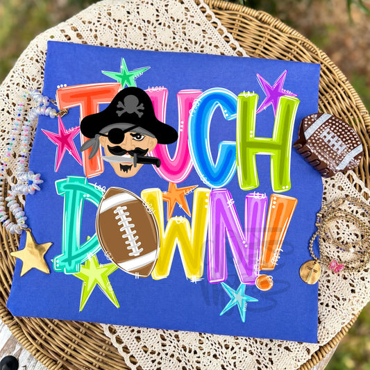 Touchdown Pirate - DTF Transfer